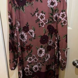 Floral Long Sleeve Dress